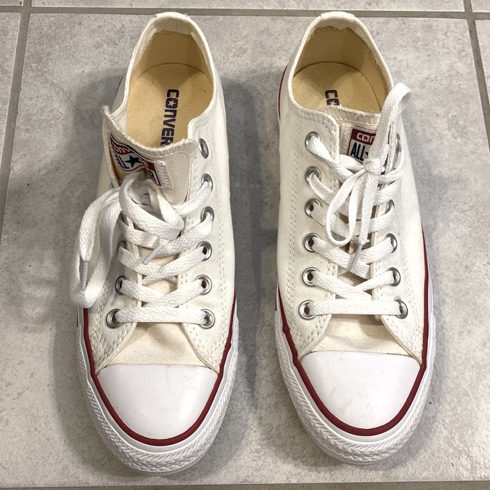 White Converse